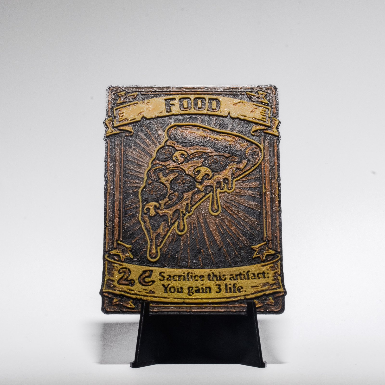 Food Token Oscuro - Tortugas Ninja